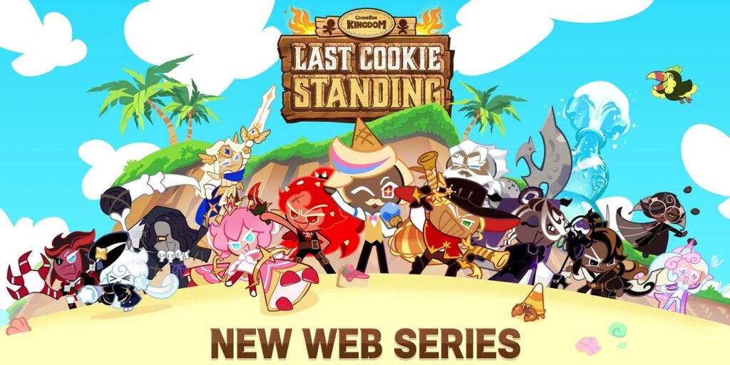 CookieRun Kingdom - Keyart de la série Web Last Cookie Standing