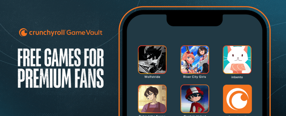 Crunchyroll Game Vault proposera des jeux mobiles exclusifs aux membres Premium