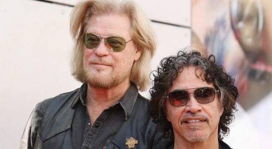 HOLLYWOOD, CA - SEPTEMBER 02:  Daryl Hall and John Oates attend the ceremony honoring them with a Star on The Hollywood Walk of Fame on September 2, 2016 in Hollywood, California.  (Photo by Michael Tran/FilmMagic)