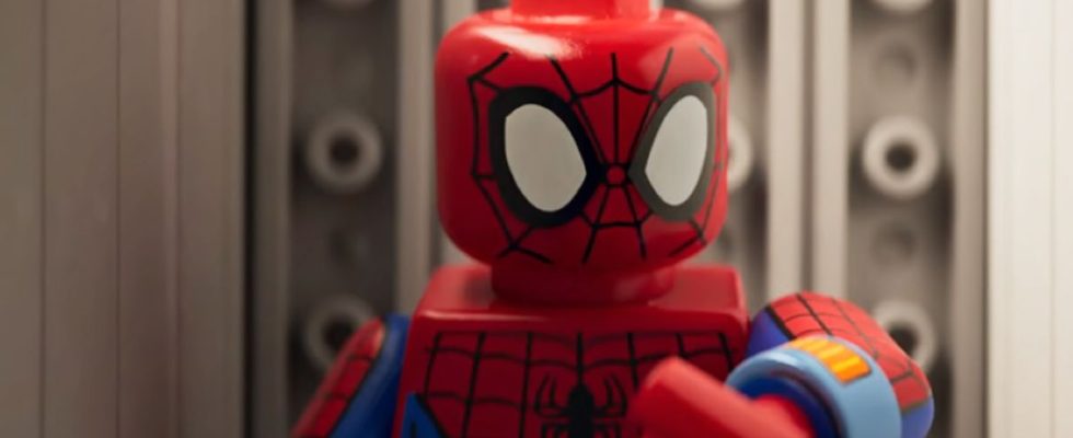LEGO Spider-Man in Spider-Man: Across the Spider-Verse