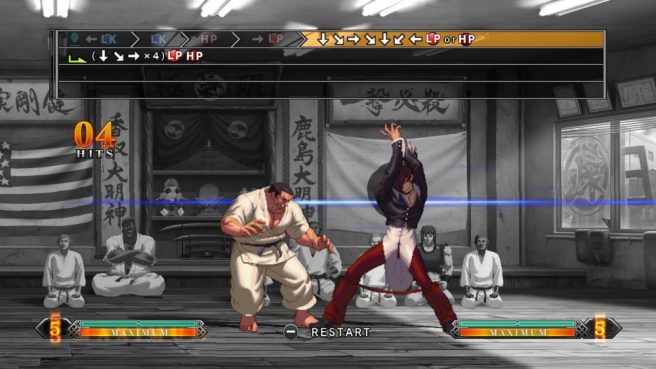 Gameplay du match mondial King of Fighters XIII