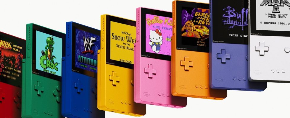 Analogue Pocket Game Boy Colors