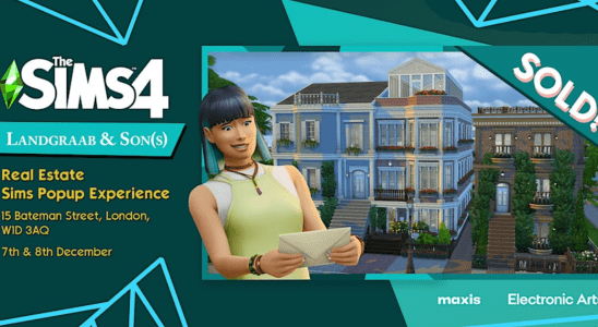 Jouez le rôle d'un propriétaire dans la prochaine « installation pop-up immersive » réelle des Sims 4