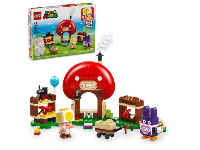 LEGO Super Mario Nabbit chez Toad's Shop - Ensemble d'extension