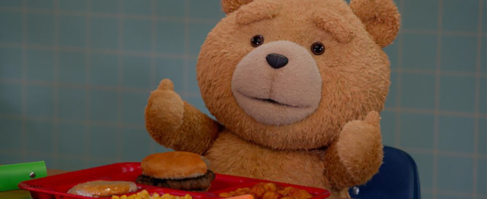 La bande-annonce de la série télévisée Ted de Peacock envoie l'ours en peluche grossier de Seth MacFarlane à l'école