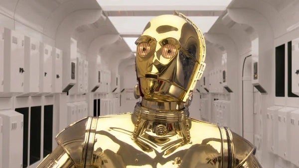 La tête emblématique C-3PO de Star Wars se vend 800 000 $ aux enchères