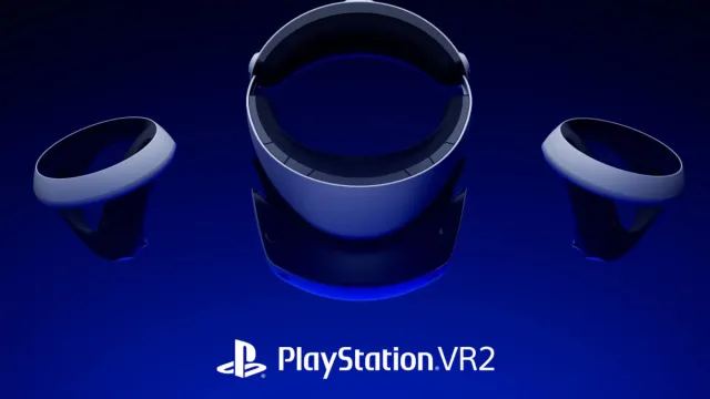 Casque et contrôleurs PlayStation VR2.
