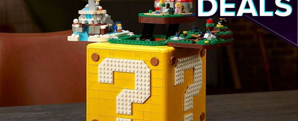 Le bloc de questions Lego Super Mario 64 ne coûte que 140 $ sur Amazon pour le Black Friday