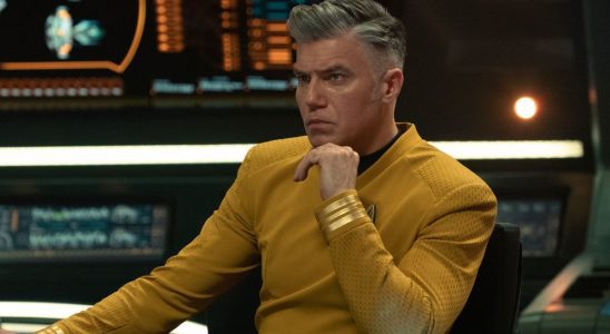 Anson Mount as Captain Pike in Star Trek: Strange New Worlds on Paramount+