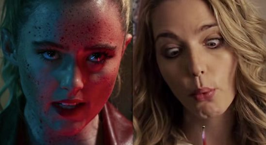 Kathryn Newton in Freaky (2020), Jessica Rothe in Happy Death Day (2017)
