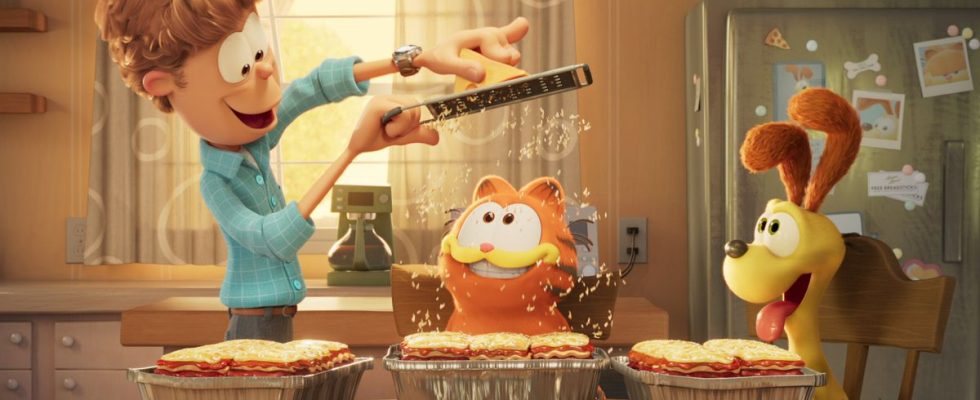 Le film Garfield de Chris Pratt ressemble à une touchante histoire d'amour de lasagne