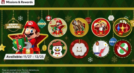 Les « Missions et récompenses » de Switch Online deviennent festives avec un nouveau lot d'icônes
