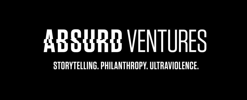 The logo for Absurd Ventures, one of the new studios from ex-Rockstar devs, which has today announced its first two IP universes.