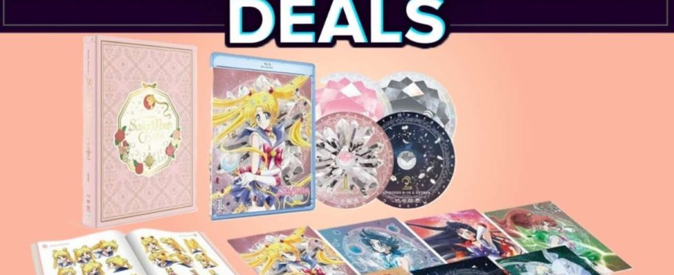 Les coffrets Sailor Moon en édition limitée sont à plus de 50 % de réduction pour le Black Friday