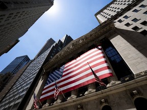 Bourse de New York à Wall Street