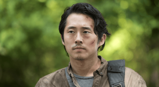 Steven Yeun as Glenn in The Walking Dead