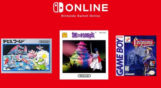 Nintendo Switch Online ajoute trois jeux rétro effrayants, dont Castlevania Legends