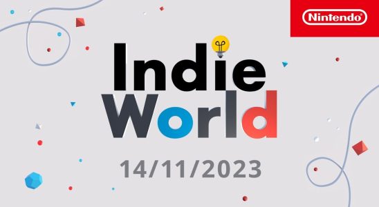 Nintendo organisera une diffusion en direct d'Indie World mardi