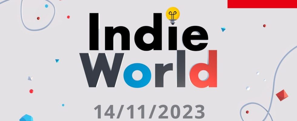Nintendo organisera une diffusion en direct d'Indie World mardi