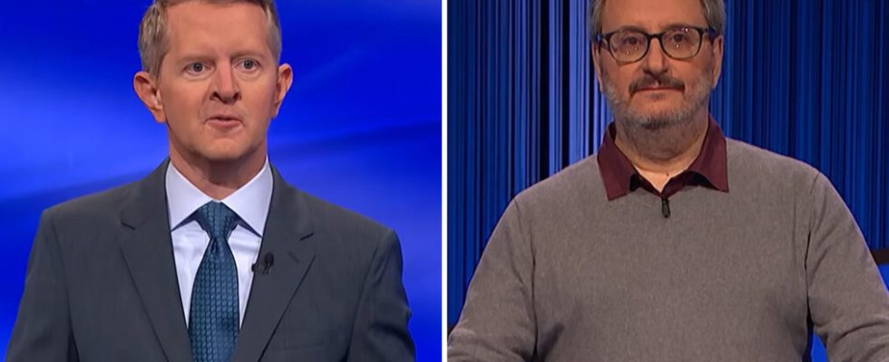 Ken Jennings and Nick Cascone on jeopardy!