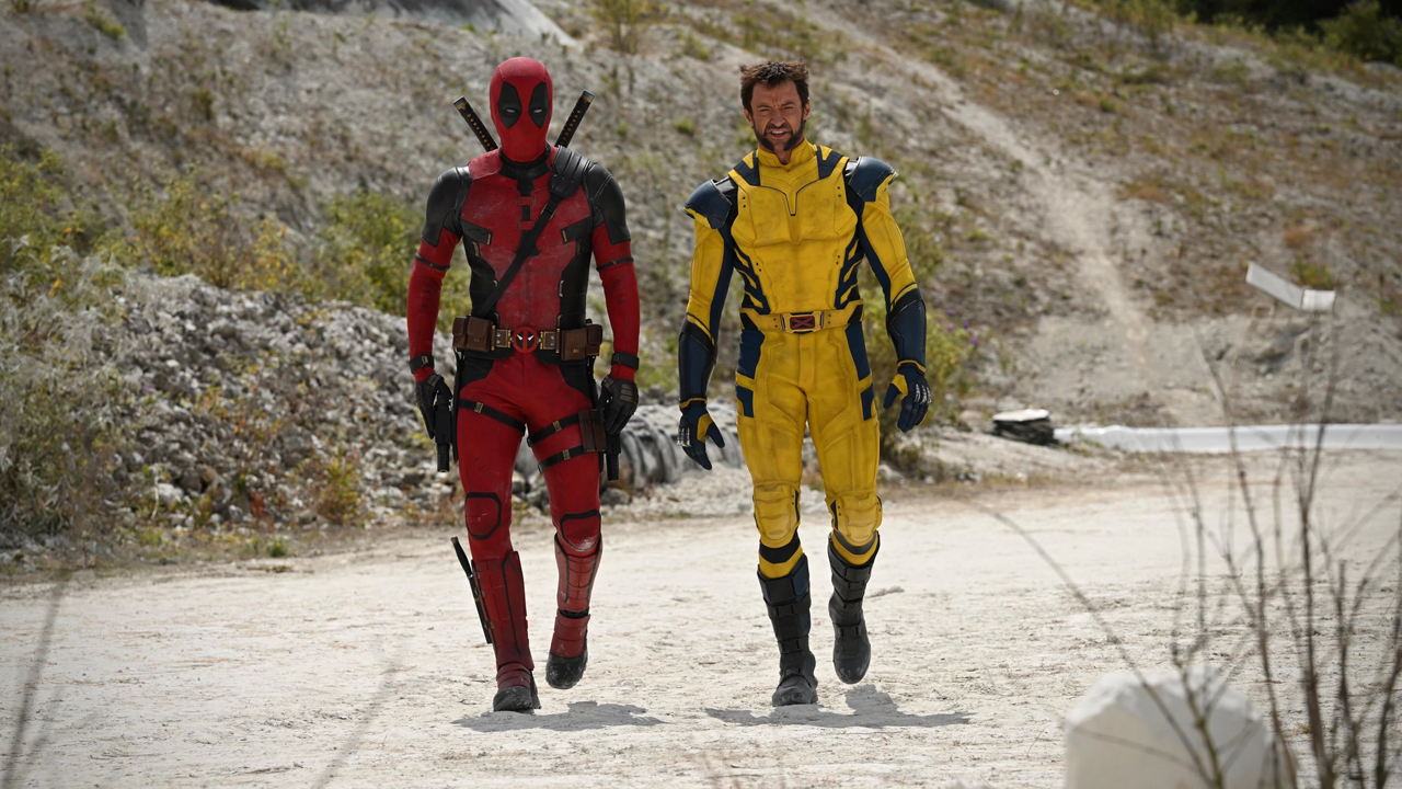 Ryan Reynolds et Hugh Jackman dans le rôle de Deadpool et Wolverine dans Deadpool 3