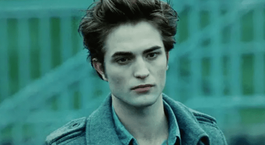 Robert Pattinson in Twilight.