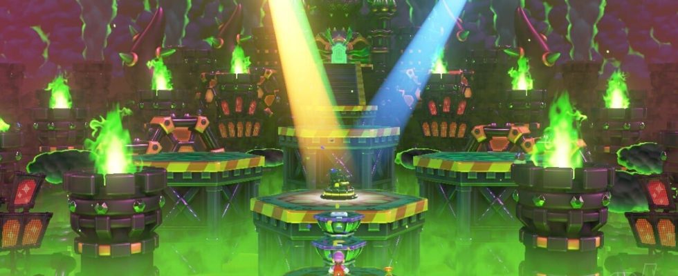 Super Mario Bros. Wonder: Petal Isles - Missile Meg Mayhem