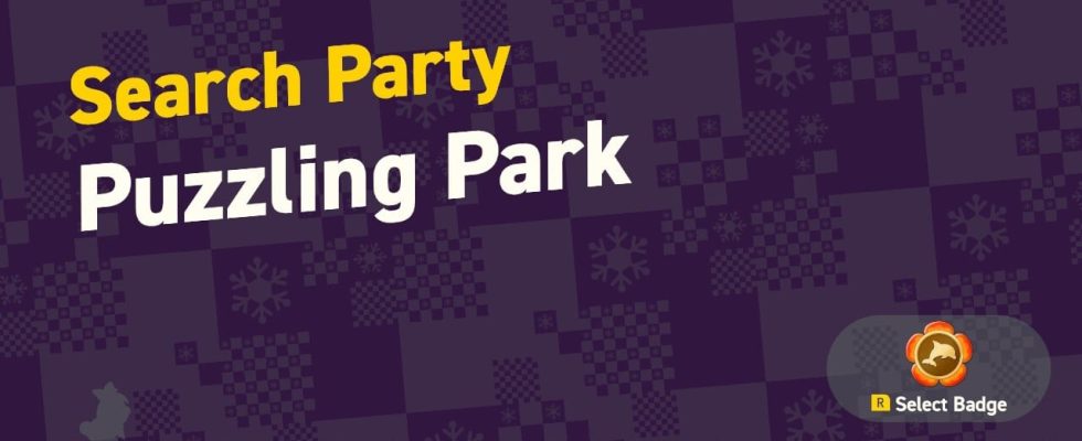 Super Mario Bros. Wonder: World 2 - Search Party Puzzling Park