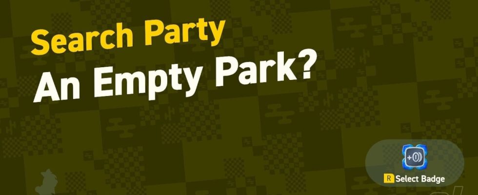 Super Mario Bros. Wonder : World 3 – Search Party – Un parc vide ?