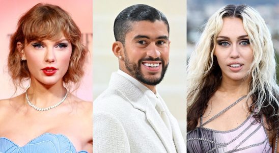 Taylor Swift, Bad Bunny et Miley Cyrus en tête des listes les plus écoutées sur Spotify