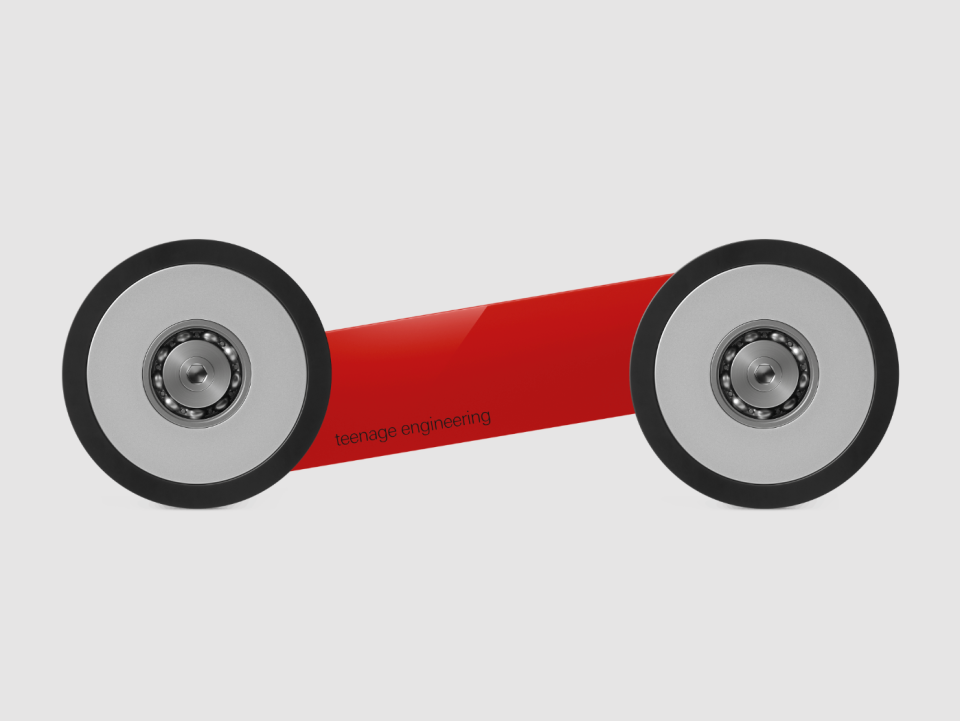 Une image de la Grip Car de Teenage Engineering. 