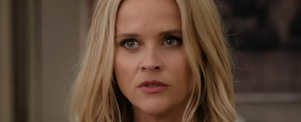 Reese Witherspoon as Bradley Jackson on The Morning Show.