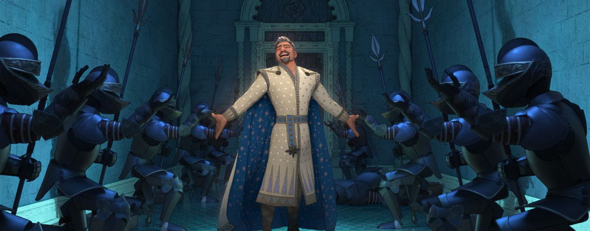 Le roi Magnifico (Chris Pine), le méchant royal du film d'animation de Disney Wish, s'exprime à fond sur sa chanson de méchant 