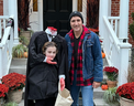 Le premier ministre Justin Trudean et son fils Hadrien se sont habillés pour Halloween sur une photo publiée sur Instagram le 31 octobre 2023.