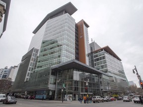 Le campus du centre-ville de l'Université Concordia est visible à Montréal, le mardi 14 novembre 2017.