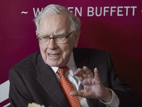 Warren Buffett, directeur général de Berkshire Hathaway Inc.