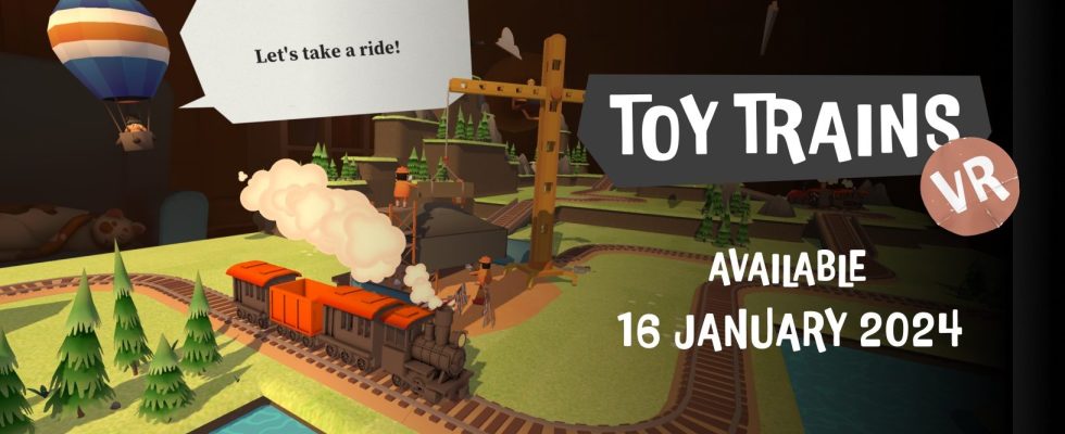 Toy Trains is a wholesome PS VR2 miniature railway builder from former Superhot VR devs, out January 16