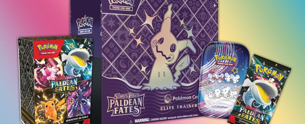 Comment précommander les ensembles Pokémon TCG : Écarlate et Violet – Paldean Fates