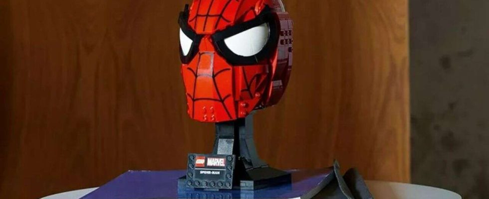 Les précommandes du masque de Lego Spider-Man sont maintenant ouvertes