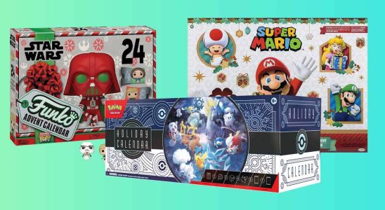 Les calendriers de l'Avent Pokémon, Mario et Star Wars sont en vente sur Amazon