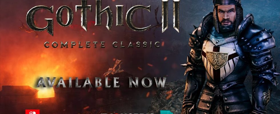 Bande-annonce de lancement de Gothic II Complete Classic