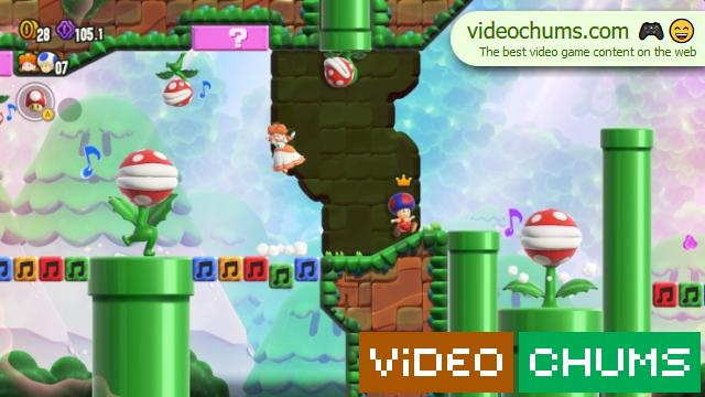 Capture d'écran de Super Mario Bros. Wonder