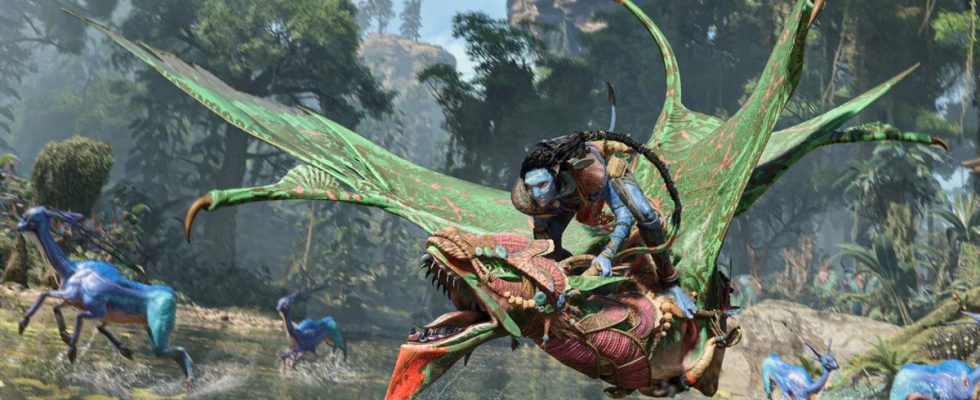 The Avatar: Frontiers of Pandora promotional screenshot.