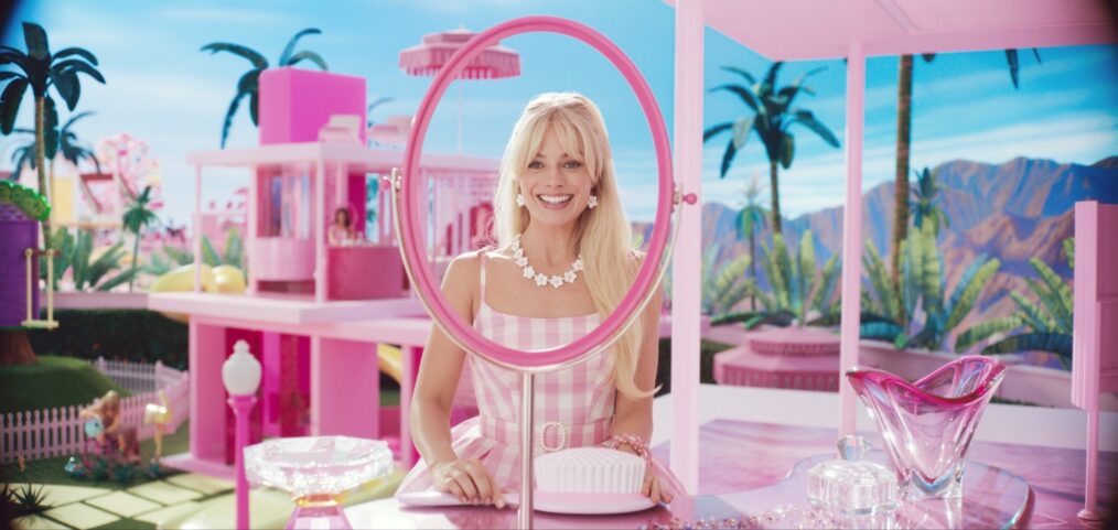 Margot Robbie dans le rôle de Barbie dans le film 