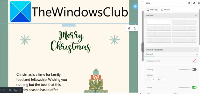 Carte électronique Pile de cadeaux de photos de famille de Noël