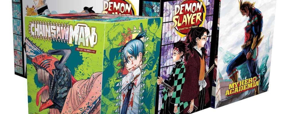 Amazon propose des coffrets manga aux meilleurs prix que nous ayons vus