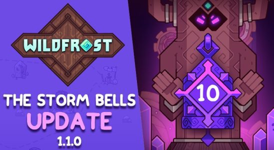 Notes de mise à jour de la mise à jour 1.1.0 de Wildfrost « The Storm Bell »
