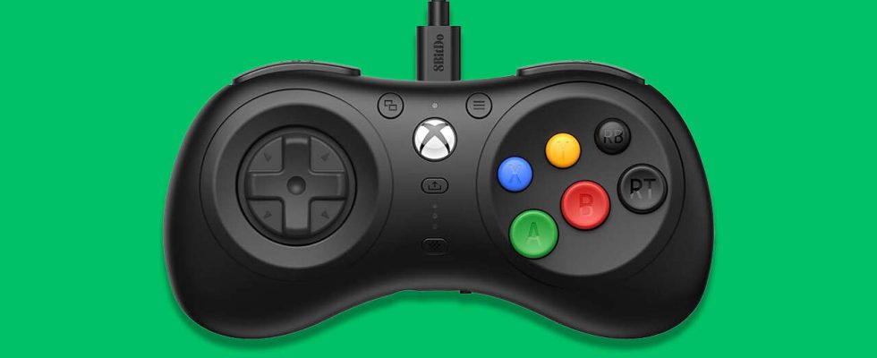 Le contrôleur Sega de marque Xbox de 8BitDo sort ce mois-ci, disponible en précommande maintenant