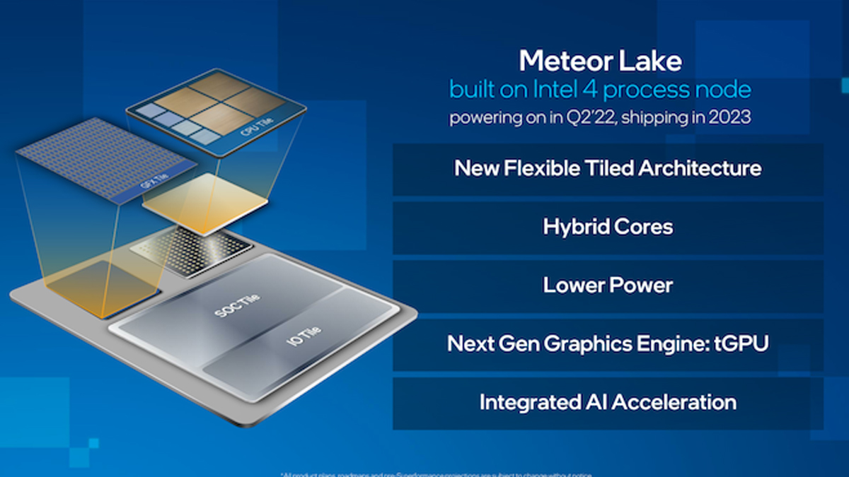 Panne d'Intel Meteor Lake