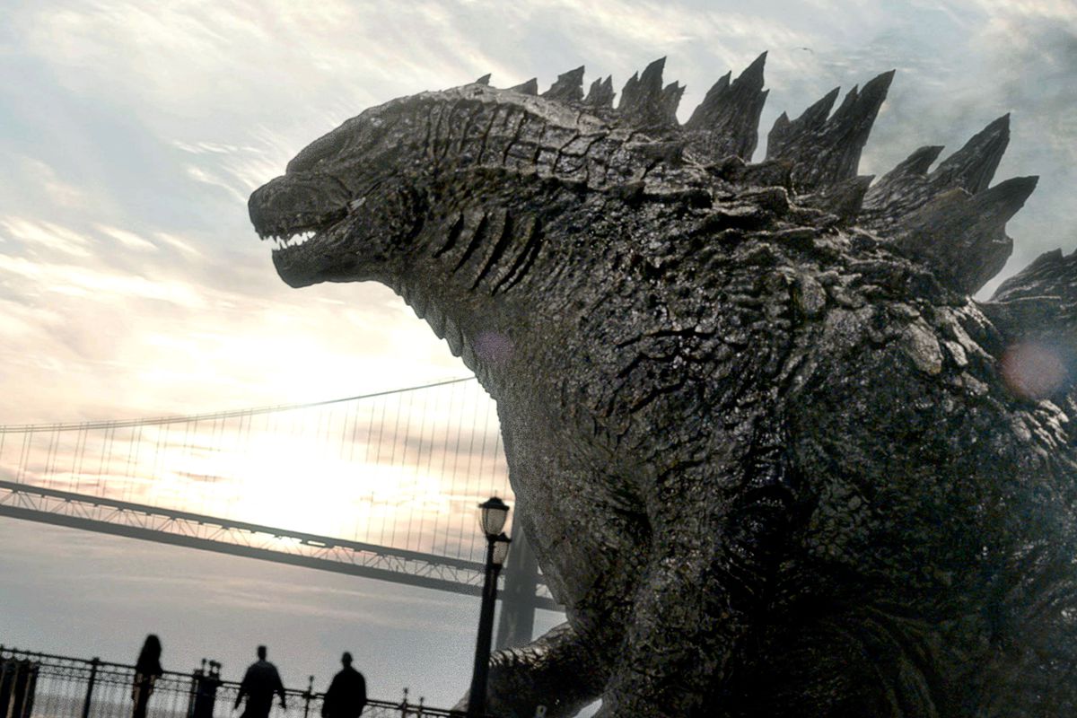 Godzilla traverse San Francisco